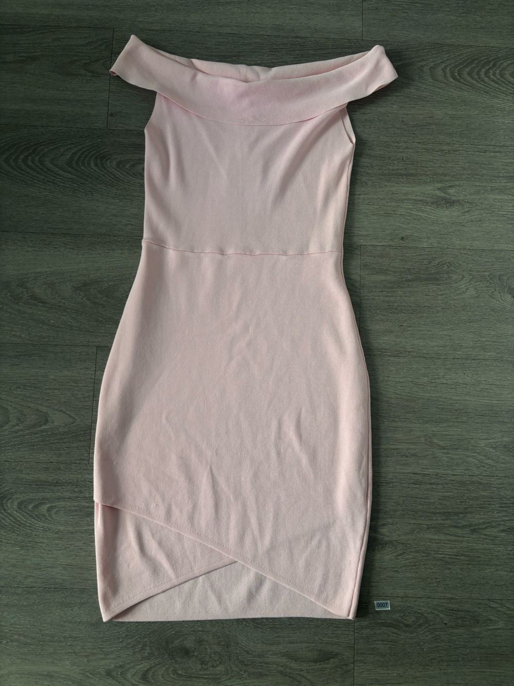 Women’s off the shoulder Pink Bodycon Dress